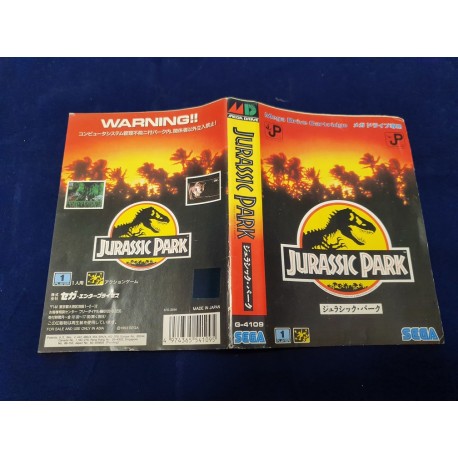 Sega MD - Jurassic Park Cover Jap