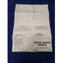 Nintendo - Super Mario World Instruction Booklet Ita
