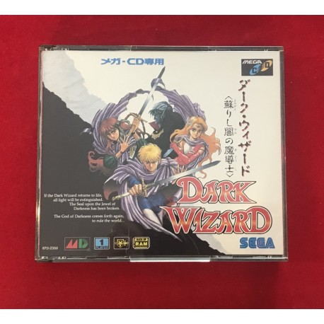 Sega- Dark Wizard - Mega CD NTSC J