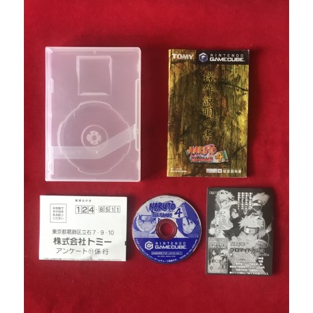 Nintendo Game Cube Naruto 4 Jap