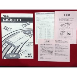 Nec Pc Engine Duo-r Console manual (repro)