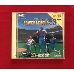 Nec Pc Engine Hu-Card Power League 93 Jap