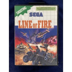 Sega Master System Line Of Fire PAL