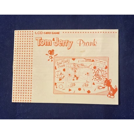 Gakken Tom&Jerry Prank Instruction Manual Italian
