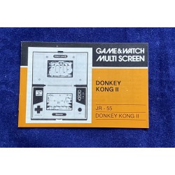 Manual Nintendo Donkey Kong II ITA Oto
