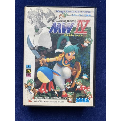 Sega Mega Drive Monster World IV NTSC J