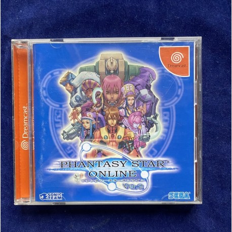 Sega Dreamcast Phantasy Star Online Ver.2 NTSC J