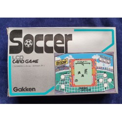 Gakken Rege Soccer LCD Card Game
