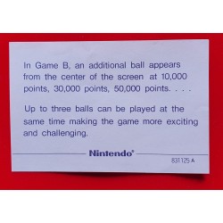 Nintendo Game&Watch caution
