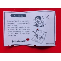 Nintendo Game&Watch Caution