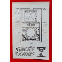 Chicky Woogy Arcade Time&Fun Instruction Manual Eng
