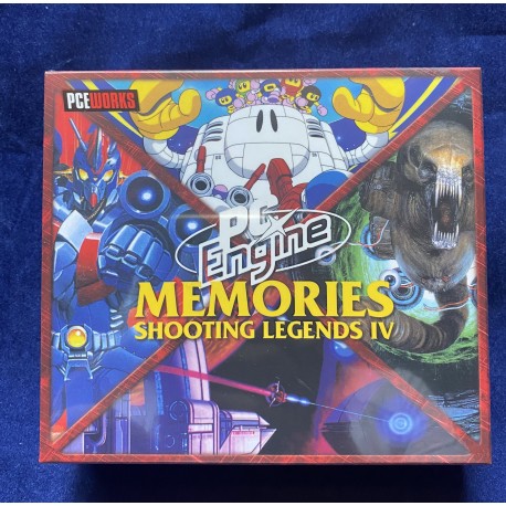 PCE Works - Memories Boxset: Shooting Legends IV - PC-Engine Repro